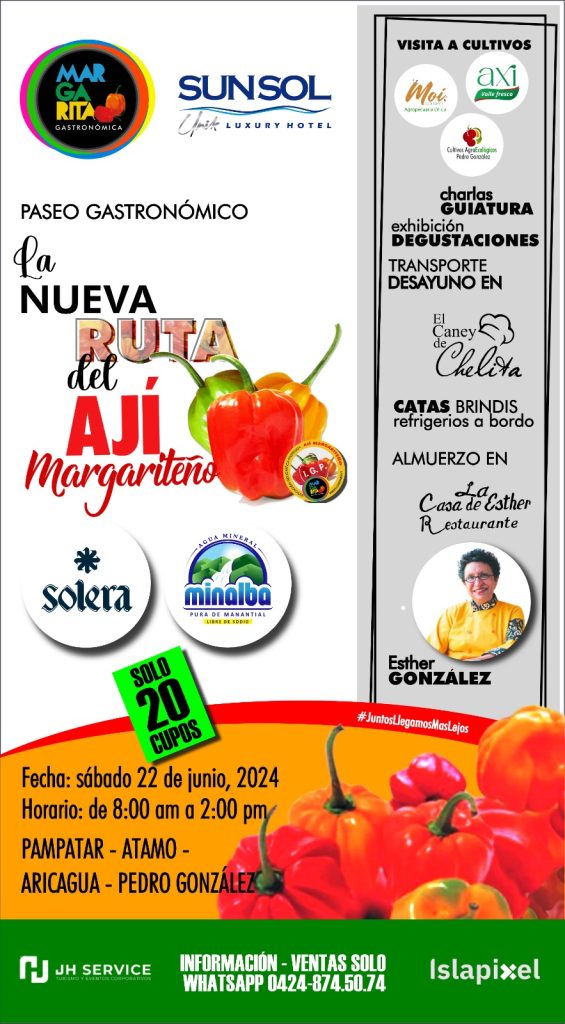 El ají Margariteño ya tiene su IGP